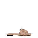 Bottega Veneta Women's Sandals And Clogs Pink Leather/Powder Pink