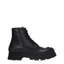 Alexander Mc Queen Men's Boots Black Leather