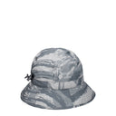 Damski kapelusz typu Bucket Moncler Poliester Szary