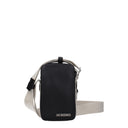 Jacquemus Men's Vertical Rope Shoulder Bag Black Leather