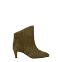 Isabel Marant City Women's Boots Suede Gray/Taupe