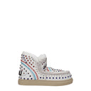 Mou Women's Boots White/Violet Leather