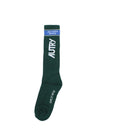Autry Socks And Stockings Women Cotton Green/White