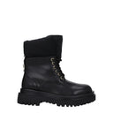 Vaqueros Versace Mujers Botas Poliuretano Negro