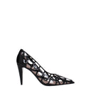 Valentino Garavani Women's Décolleté Pvc Transparent/Black