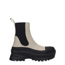 Stella Mc Cartney Vibram Boots Women Eco Leather Black/Taupe