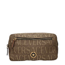 Versace Men's Bags And Pouches Beige/Brown Fabric
