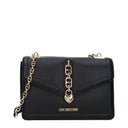 Love Moschino Women's Shoulder Bags Polyurethane Black