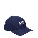 Autry Herrens Blau/weißer Hut aus Polyester