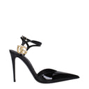 Dolce&Gabbana Women's Sandals Patent Black