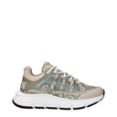Versace Sneakers Trigreca Men's Fabric Green/Taupe