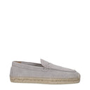 Louboutin Espadrilles Paque Puma Männer Wildleder Grau/Gans