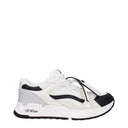 Off White Women's Sneakers White/Black Leather
