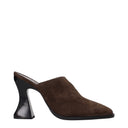 Bottega Veneta Cha Cha Women's Sandals Suede Brown/Dark Chocolate