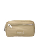 Burberry Wilton Pouch Men's Nylon Beige/Honey