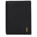 Bottega Veneta Cartera Tiny Cassandre Hombres Cuero Negro