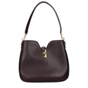 Celine Shoulder Bag Camille 16 Women's Leather Purple/Burgundy