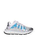 Versace Trigreca Sneakers Herren Stoff Silber/Blau
