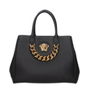 Versace Women's Handbags Black Leather