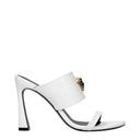 Versace Damens Sandalen aus weißem Leder