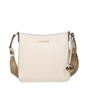 Michael Kors Jet Set Travel Women's Shoulder Bag Light Beige/Cream Leather