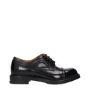 Gucci Derby Herrens Schwarzes Leder