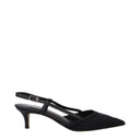 Isabel Marant Crochet Story Sandals Women's Fabric Black