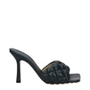 Bottega Veneta Women's Sandals Green/Ink Leather