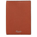 Pineider Passport Holder Men's Leather Brown/Brick