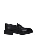 Salvatore Ferragamo Caligola Men's Leather Loafers Black