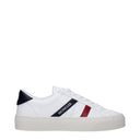 Moncler Sneakers Monaco 2 Women's Leather White/Blue