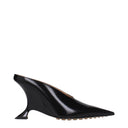Bottega Veneta Sandalias Rocket Mujers Cuero Negro