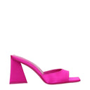 Sandali The Attico Mini Devon da donna in raso fucsia