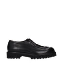 Max Mara Derby Track Damens Schwarzes Leder