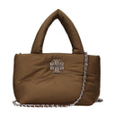 Tory Burch Britten Women's Fabric Handbags Brown/Coffee