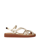 See By Chloé Women's Sandals Polyurethane Gold/Pale Gold