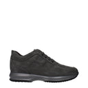 Hogan Interactive Men's Sneakers Suede Gray/Taupe