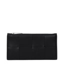 Bottega Veneta Men's Black Leather Wallet