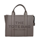 Marc Jacobs Handbags The Tote Bag Woman Leather Gray/Cement