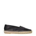 Saint Laurent Espadrillas Männer Leder schwarz