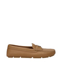 Prada Hommes's Mocassins marron/cuir naturel