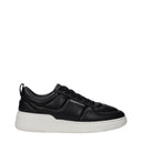 Salvatore Ferragamo Baskets Dear Homme Cuir Noir