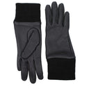 Burberry Damens Schwarze Lederhandschuhe
