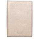 Pineider maschiles Porta Passaporto In Pelle Color Oro