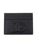 Teczka na dokumenty męska Dolce&Gabbana, skórzana, czarna