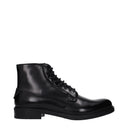 Prada Men's Leather Ankle Boots Black