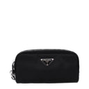 Prada Women's Fabric Pochette Black