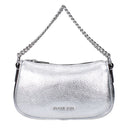 Michael Kors Carmela Women's Silver Leather Handbag