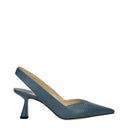 Jimmy Choo Liya Sandals Women Leather Blue/Blue Crepuscolo