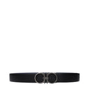 Salvatore Ferragamo Men's Belt Leather Black/Graphite